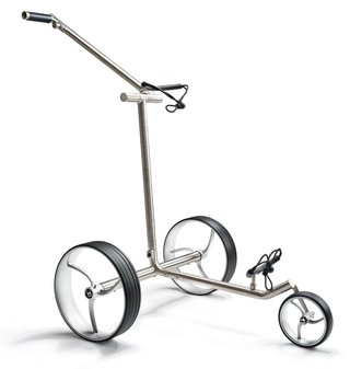 Davies Caddy Premium S Brush DHC carrello elettrico, argento