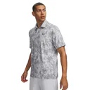 Under Armour Playoff 3.0 Printed polo da uomo, grigio