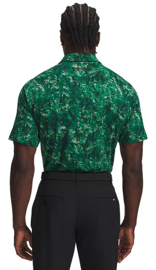 Under Armour Playoff 3.0 Printed polo da uomo, verde
