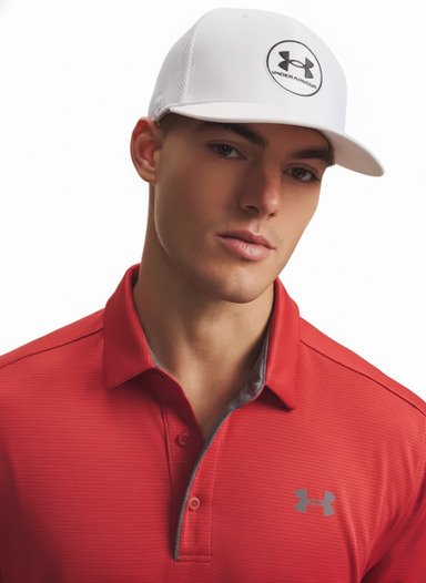 Under Armour Iso-Chill Drive Low STR cappellino da uomo, bianco