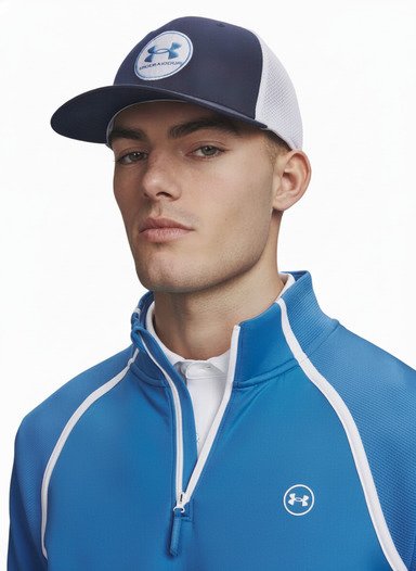 Under Armour Iso-Chill Drive Low STR cappellino da uomo, blu