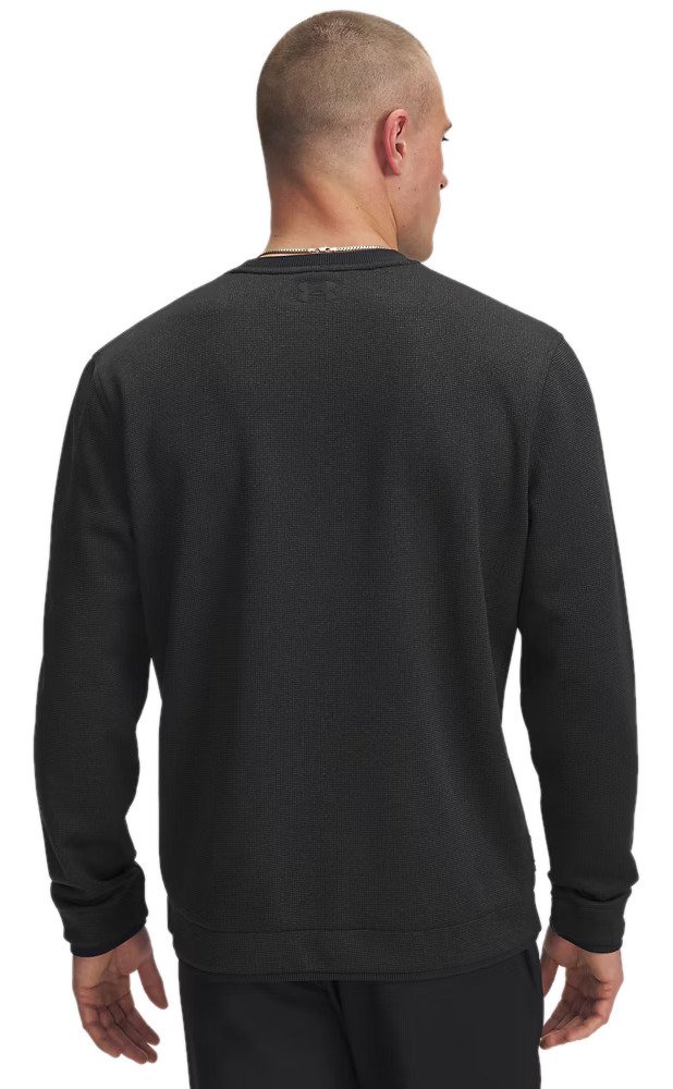 Under Armour Fleece Crew maglione da uomo, nero