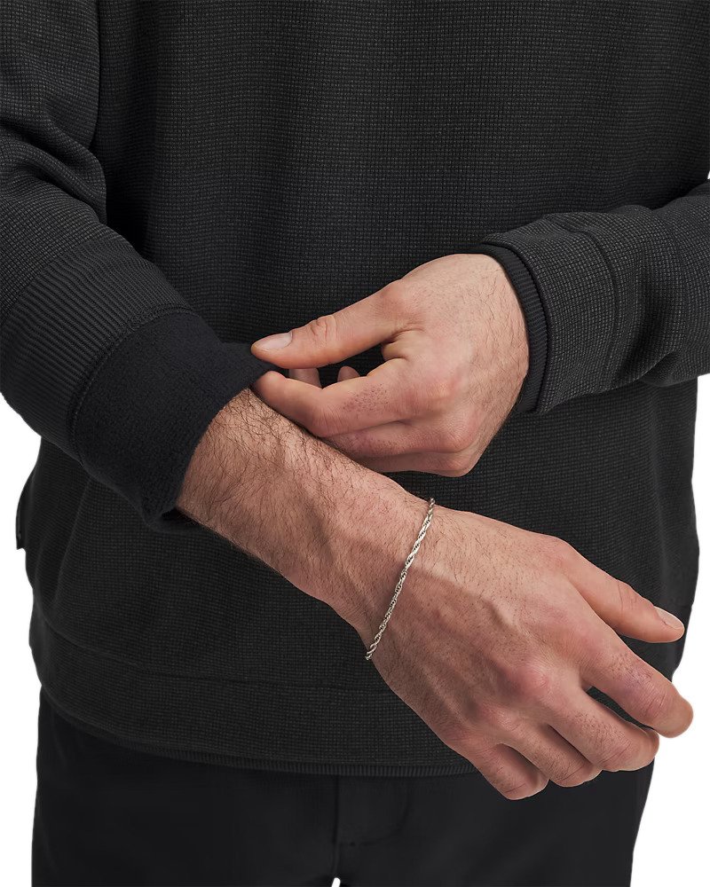 Under Armour Fleece Crew maglione da uomo, nero