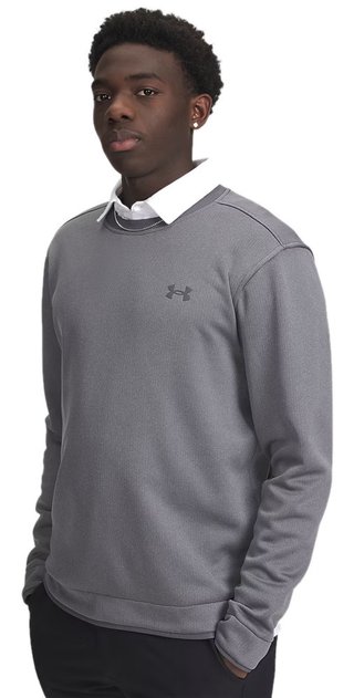 Under Armour Fleece Crew maglione da uomo, castlerock