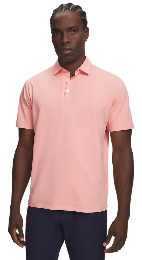 Under Armour ArmourDry polo da uomo, rosa