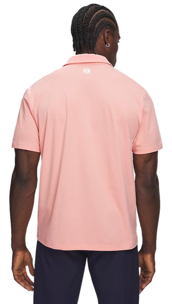 Under Armour ArmourDry polo da uomo, rosa