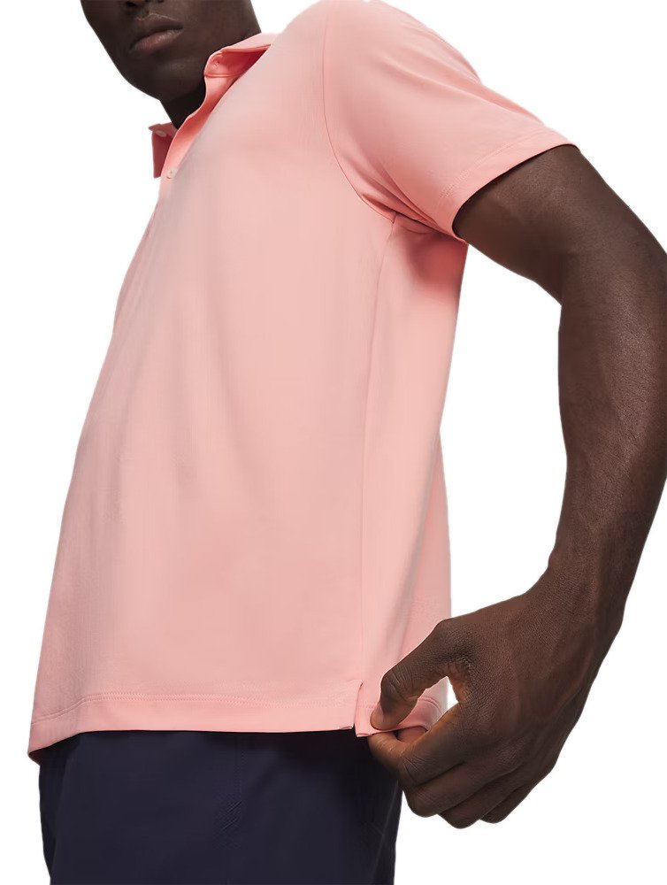 Under Armour ArmourDry polo da uomo, rosa