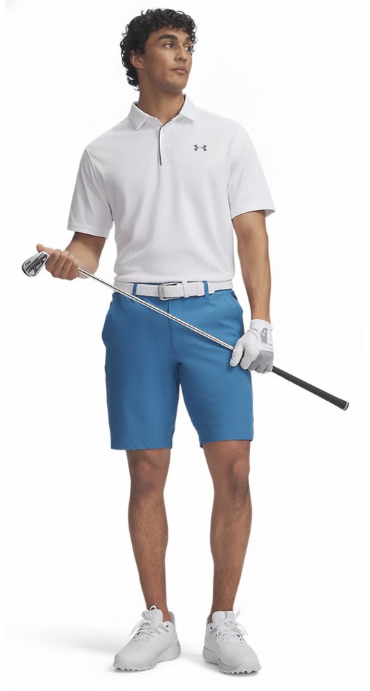 Under Armour Drive Tapered pantaloncini da uomo, aegean blue/halo grey