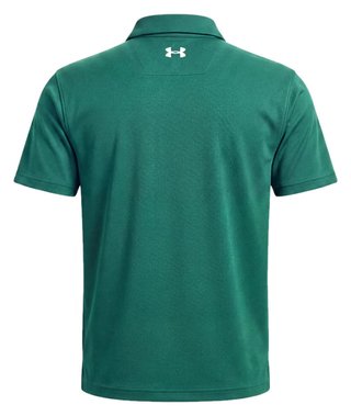 Under Armour Tee To Green Pique polo da uomo, campus ivy/bianco
