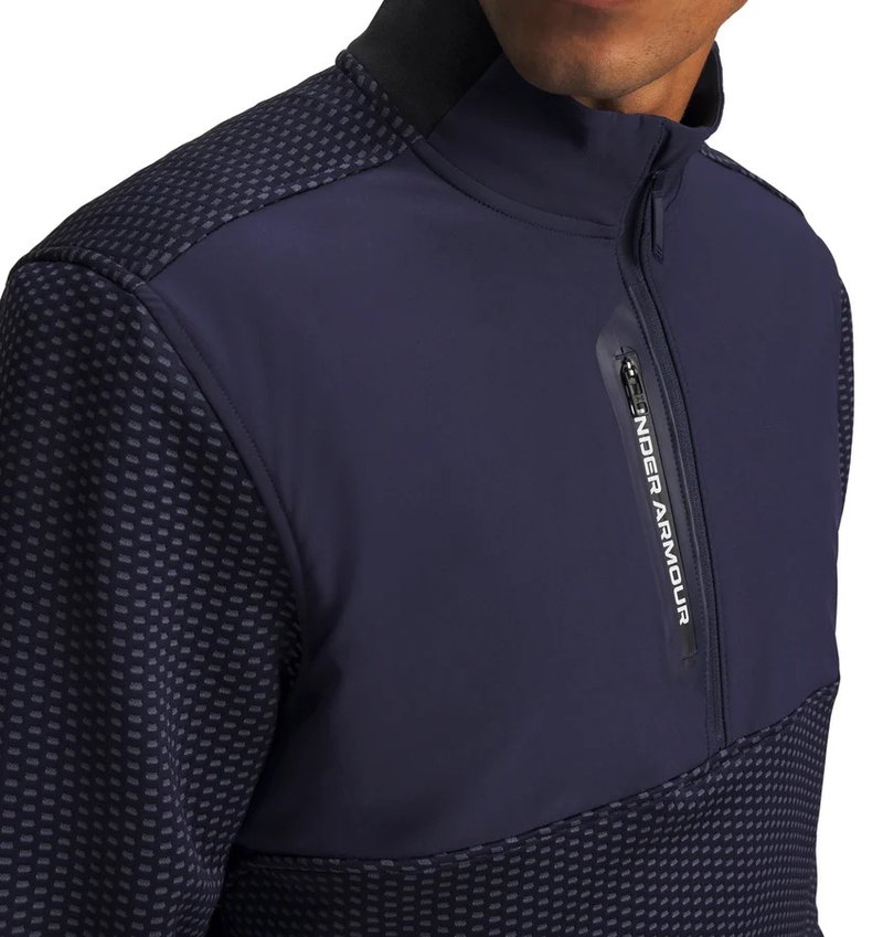 Under Armour Drive Pro Hybrid HZ giacca da uomo, midnight navy/bianco