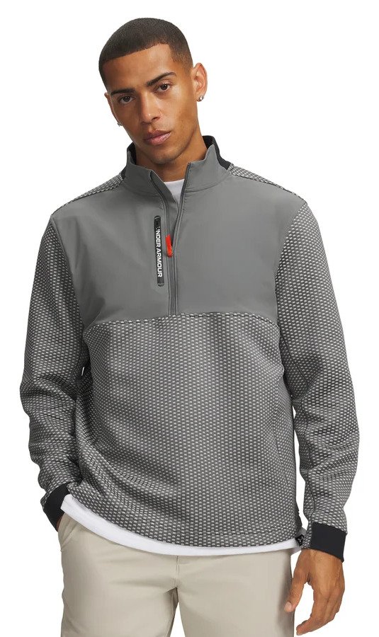 Under Armour Drive Pro Hybrid HZ giacca da uomo, clay green/bianco