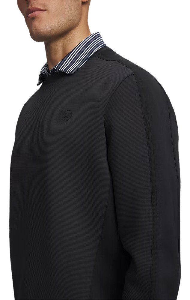 Under Armour UA Drive Crew strato intermedio da uomo, nero
