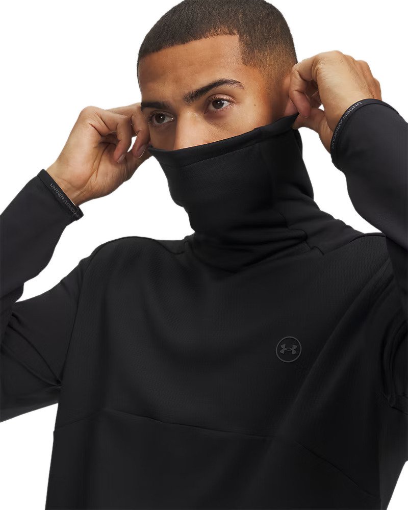Under Armour Drive Funnel Pullover felpa, nera