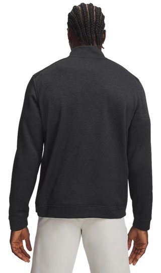 Under Armour Sweaterfleece Hybrid HZ felpa da uomo, nera