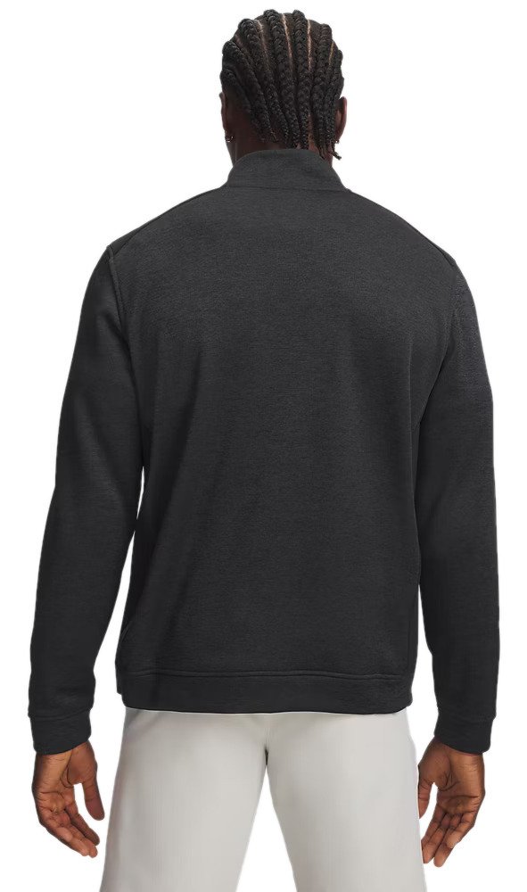 Under Armour Sweaterfleece Hybrid HZ felpa da uomo, nera
