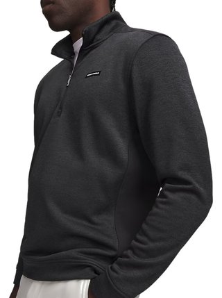 Under Armour Sweaterfleece Hybrid HZ felpa da uomo, nera