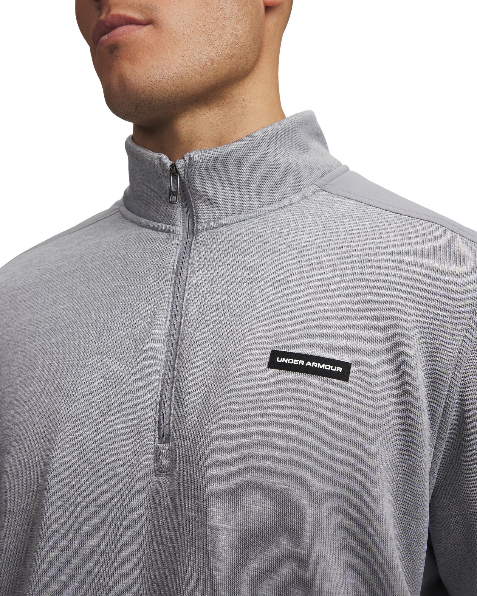 Under Armour Sweaterfleece Hybrid HZ felpa da uomo, grigia