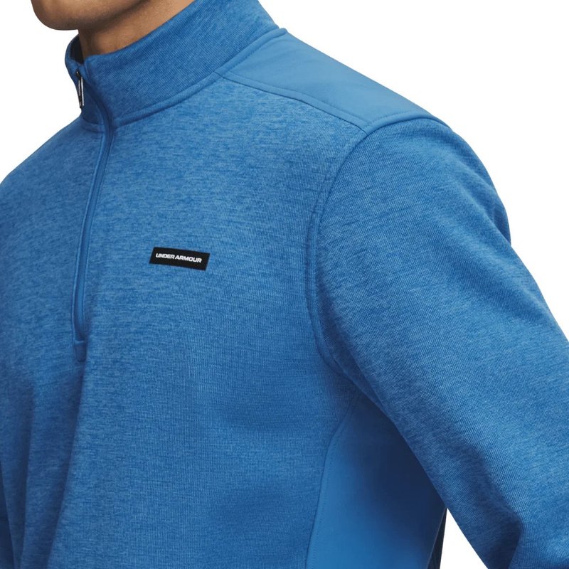 Under Armour Sweaterfleece Hybrid HZ felpa da uomo, blu