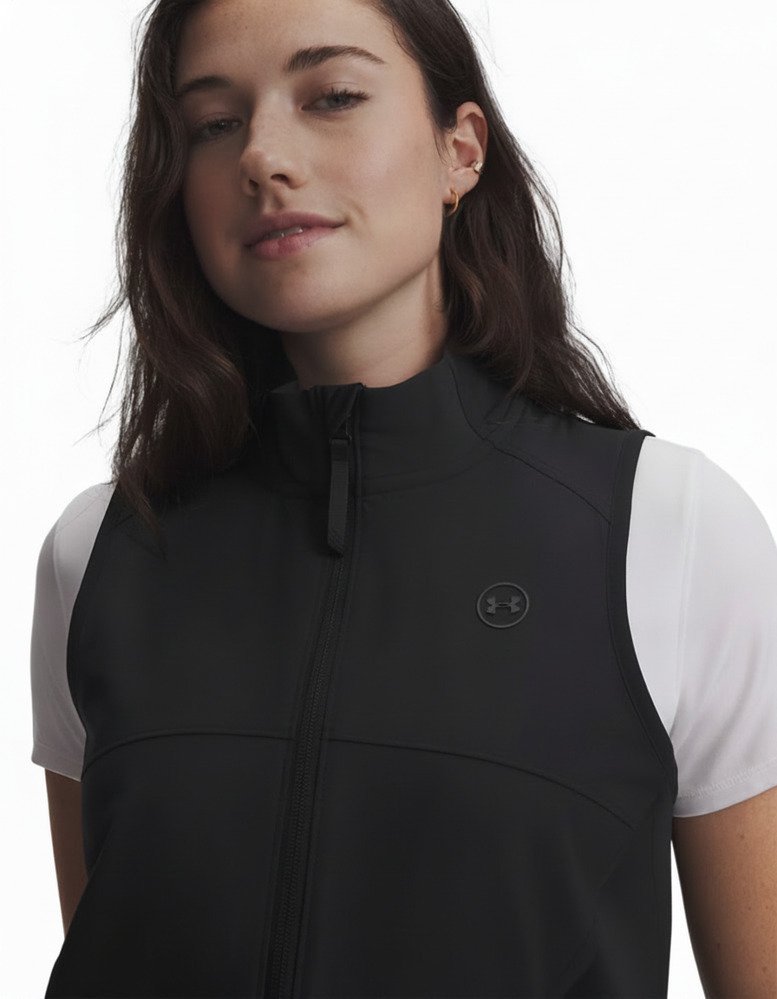 Under Armour Drive Midlayer gilet da donna, nero