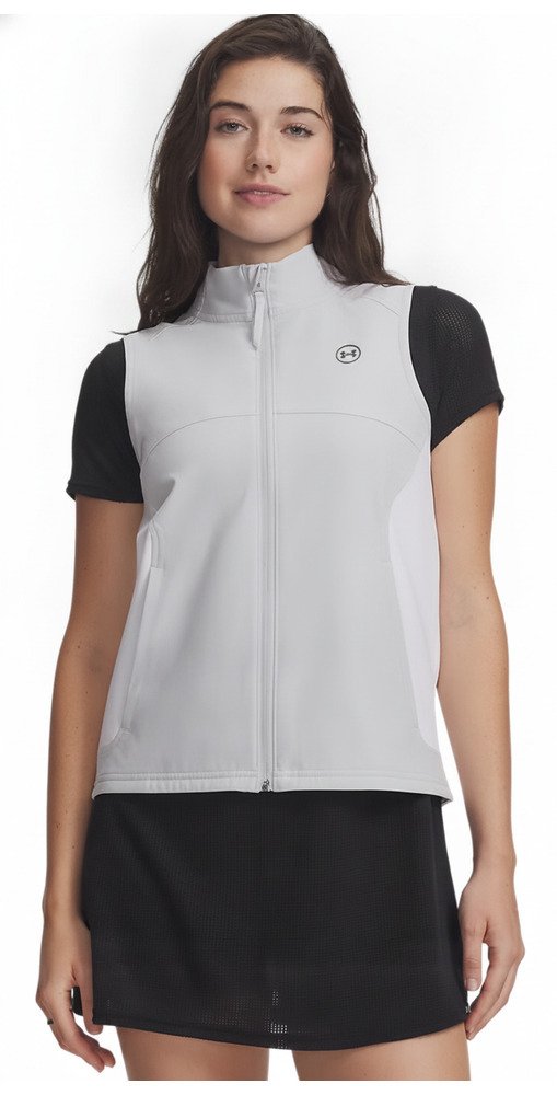Under Armour Drive Midlayer gilet da donna, bianco