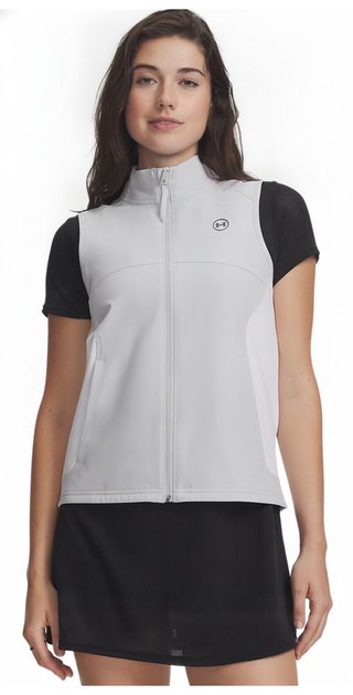 Under Armour Drive Midlayer gilet da donna, bianco