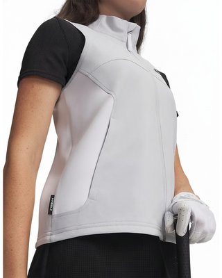 Under Armour Drive Midlayer gilet da donna, bianco