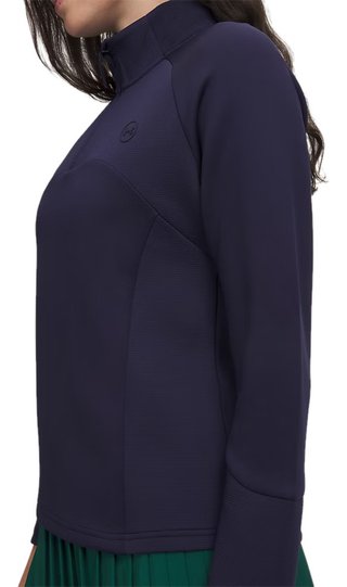 Under Armour UA Drive Midlayer 1/4 zip felpa da donna, blu