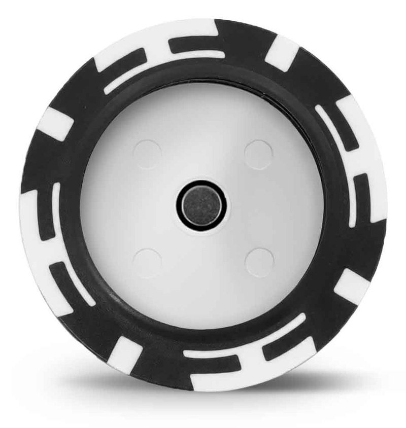 Masters Golf Poker Chip Disc Holder, nero