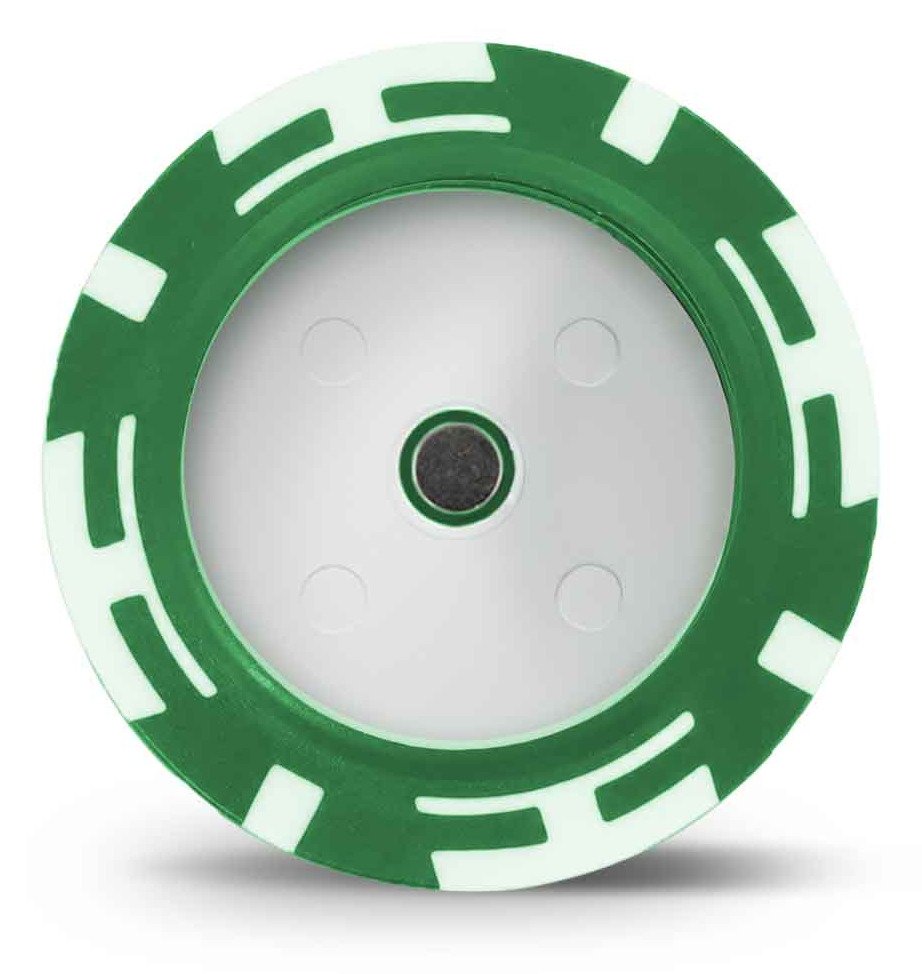 Masters Golf Poker Chip Disc Holder, verde