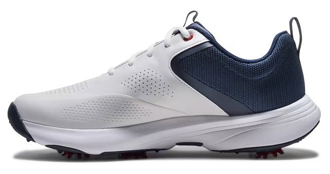 FootJoy Qualifier scarpe da golf da uomo, bianco/blu/rosso