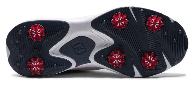 FootJoy Qualifier scarpe da golf da uomo, bianco/blu/rosso