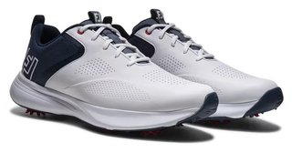 FootJoy Qualifier scarpe da golf da uomo, bianco/blu/rosso