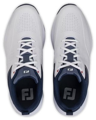 FootJoy Qualifier scarpe da golf da uomo, bianco/blu/rosso