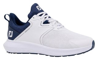 FootJoy Qmotion scarpe da golf da uomo, bianco/blu navy