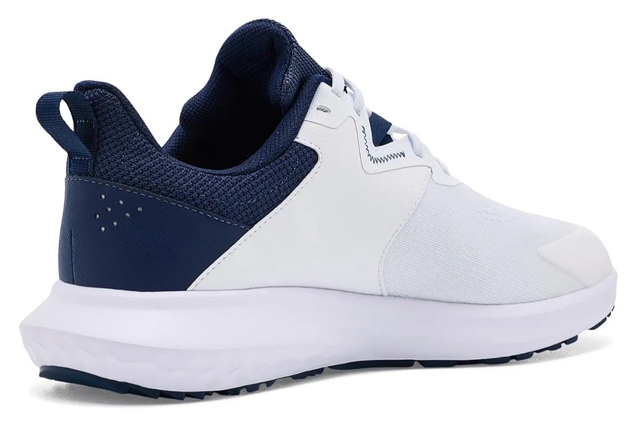 FootJoy Qmotion scarpe da golf da uomo, bianco/blu navy