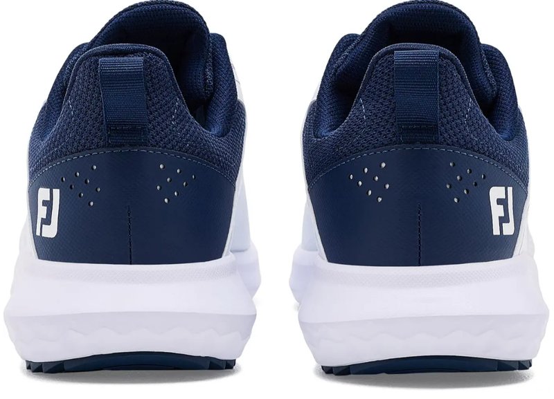 FootJoy Qmotion scarpe da golf da uomo, bianco/blu navy