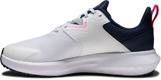 FootJoy Qmotion scarpe da golf da donna, bianco/blu/rosa
