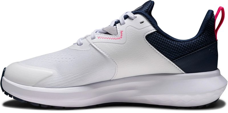 FootJoy Qmotion scarpe da golf da donna, bianco/blu/rosa