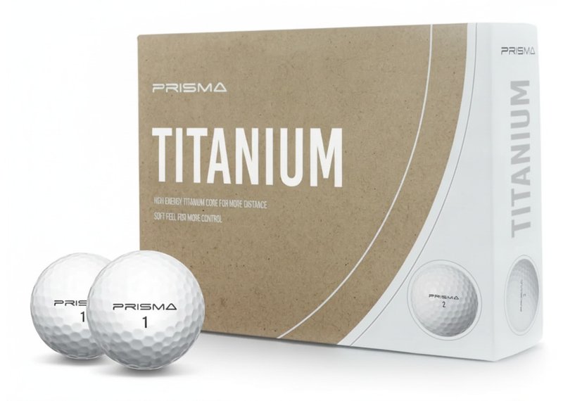 Masters Golf Prisma Titanium palline da golf (12 palline)