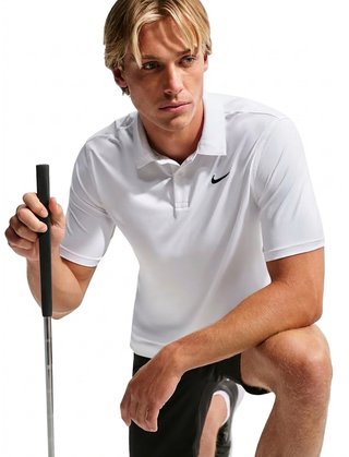 Nike Velocity Dri-FIT polo da uomo, bianco