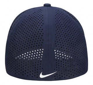 Nike Rise unisex cappellino da golf, blu navy/bianco
