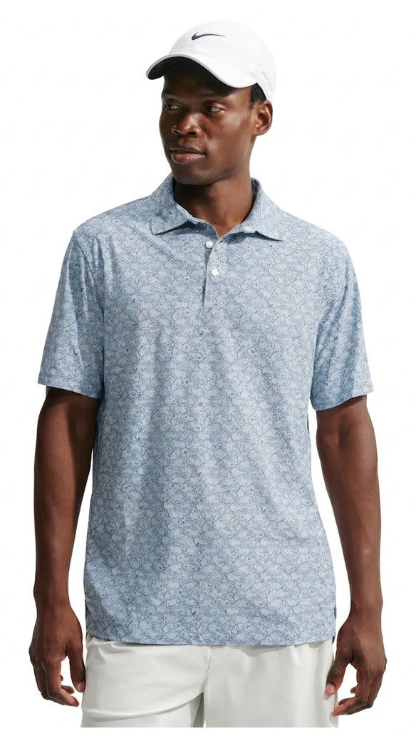 Nike Tailored Performance polo da uomo, light armory blue