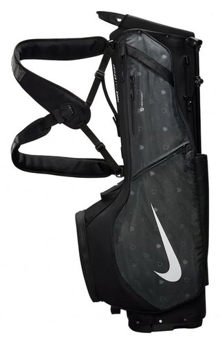 Nike Air Sport 2 stand bag, nero/iron grey/bianco