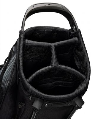 Nike Air Sport 2 stand bag, nero/iron grey/bianco