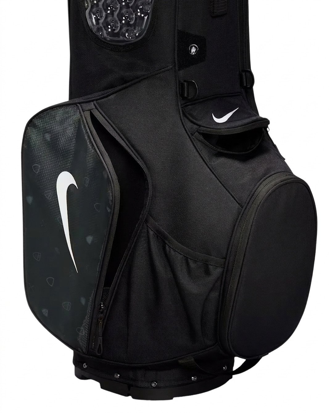 Nike Air Sport 2 stand bag, nero/iron grey/bianco