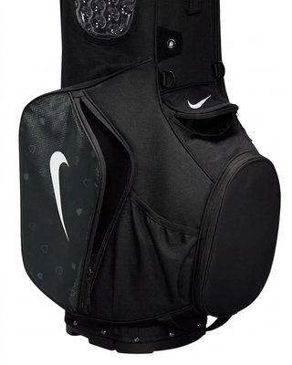 Nike Air Sport 2 stand bag, nero/iron grey/bianco