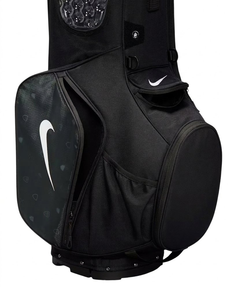 Nike Air Sport 2 stand bag, nero/iron grey/bianco
