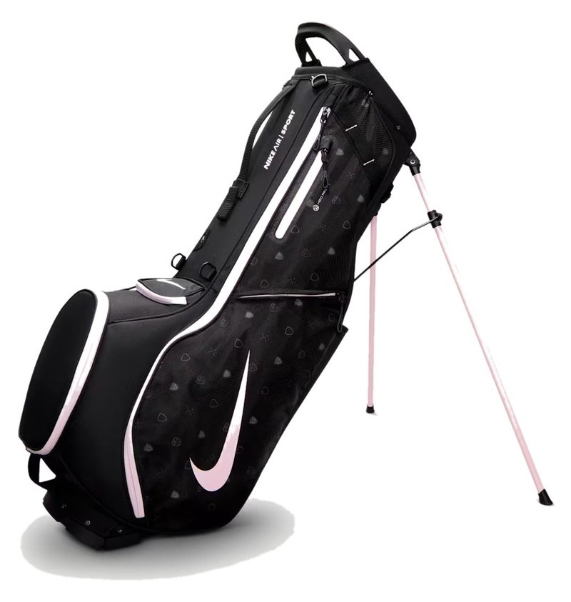 Nike Air Sport 2 stand bag, nero/sail/rosa/pink foam