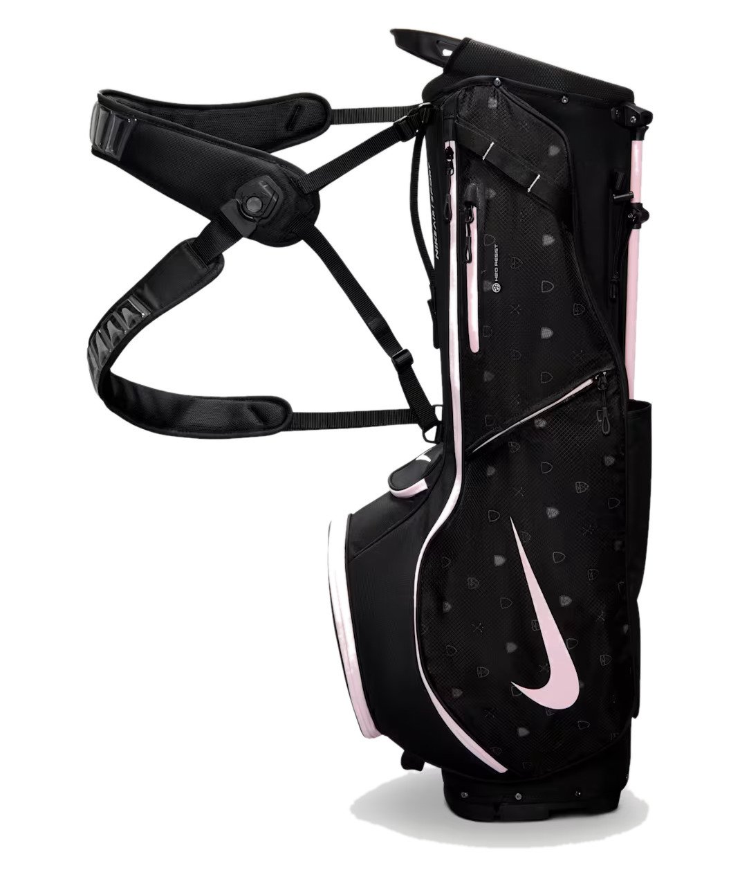 Nike Air Sport 2 stand bag, nero/sail/rosa/pink foam