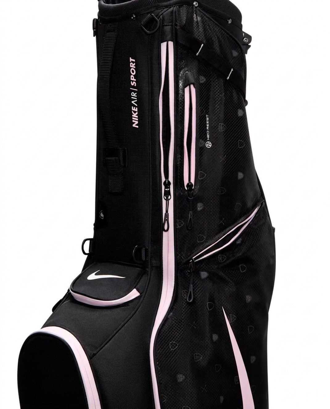 Nike Air Sport 2 stand bag, nero/sail/rosa/pink foam